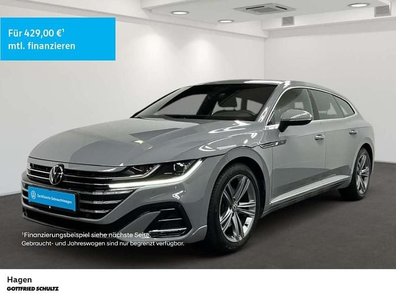 Mondsteingrau Gebraucht 2021 VW Arteon R-line Kombi | 28.450 € (Guter Preis) - Bild 1/4