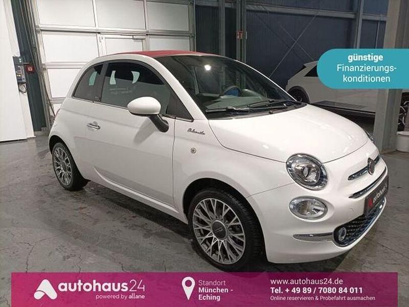 Weiß Gebraucht 2021 Fiat 500C Dolcevita Cabrio | 13.440 € (Fairer Preis) - Bild 1/4