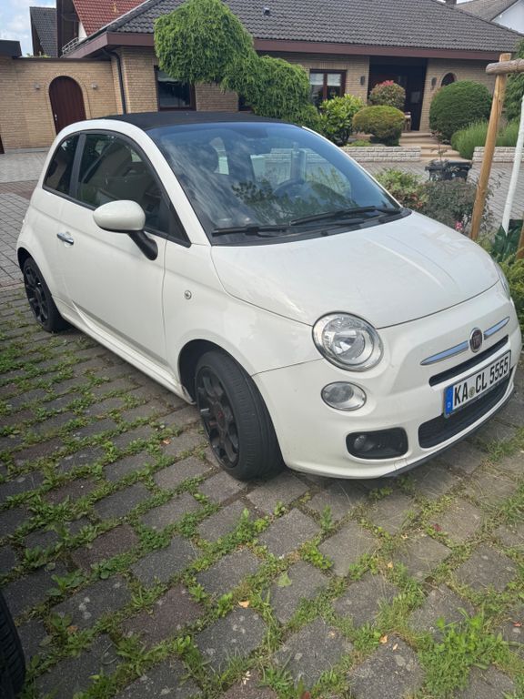 Weiß Gebraucht 2014 Fiat 500C Sport Cabrio | 6.900 € (Guter Preis) - Bild 1/4