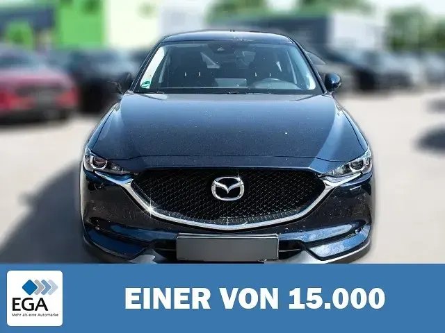 Gebraucht Mazda CX-5 Exclusive-Line 194 PS (142 kW) 2021 Blau metallic SUV