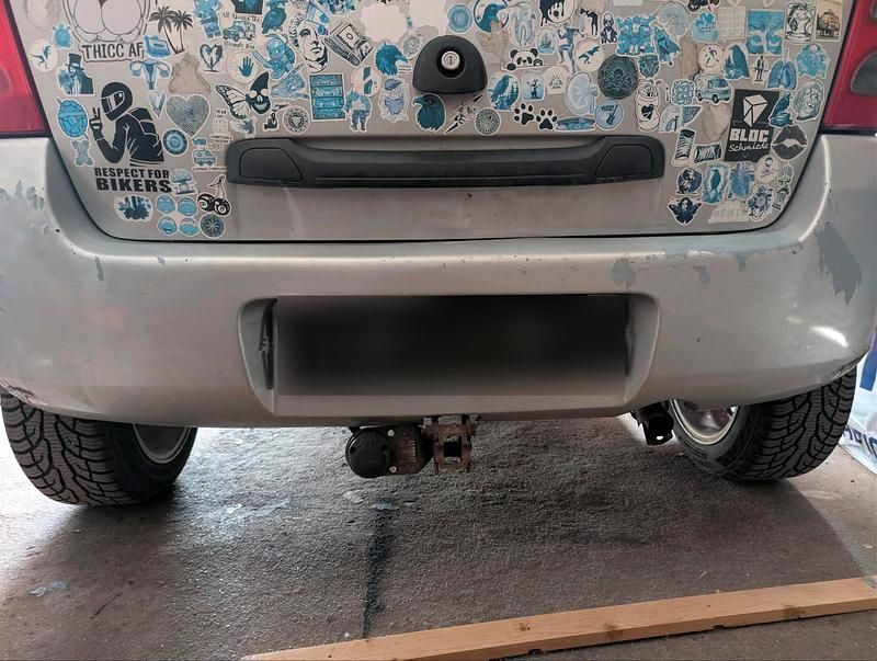 Gebraucht Suzuki Wagon R+ 77 PS (56 kW) 2001 Silber Van / Kleinbus