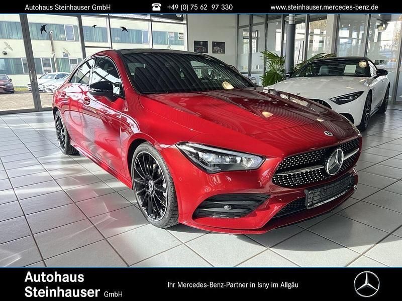 Manufaktur lack manufaktur pat Gebraucht 2021 Mercedes CLA200 AMG line Coupé | 29.900 € (Guter Preis) - Bild 1/4