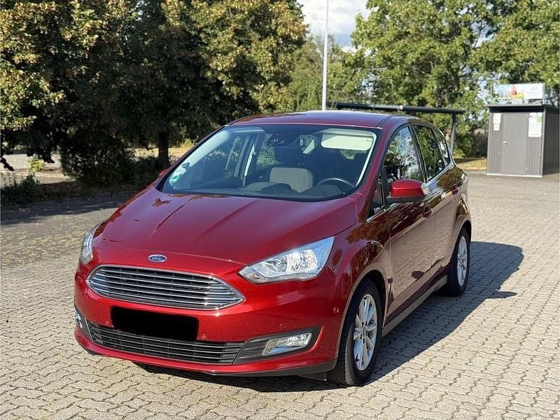 Rot Gebraucht 2015 Ford C-MAX Titanium Van / Kleinbus | 6.990 € (Fairer Preis) - Bild 1/4