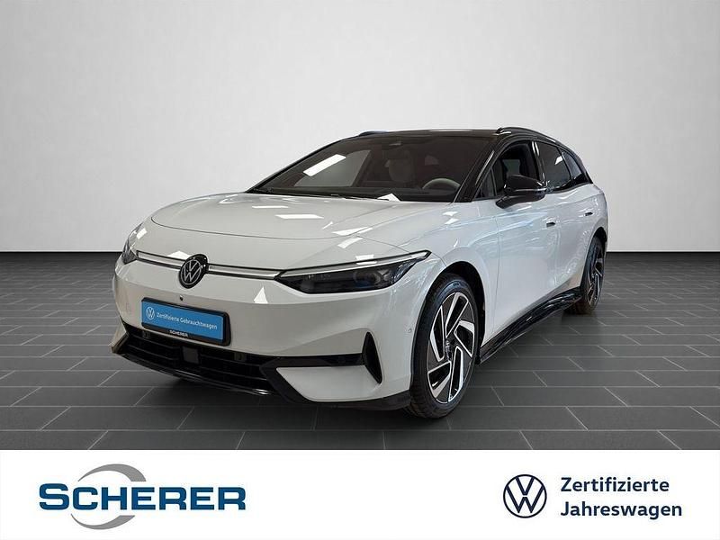 Weiß Gebraucht 2024 VW ID.7 Pro Limousine | 48.800 € (Fairer Preis) - Bild 1/4