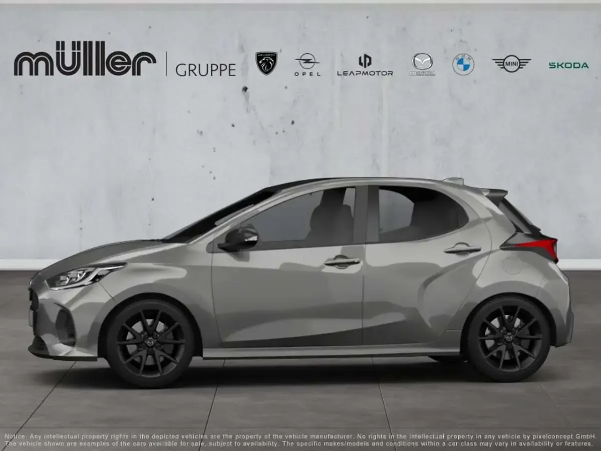 Neu Mazda 2 116 PS (85 kW) 2026 Grau Kleinwagen