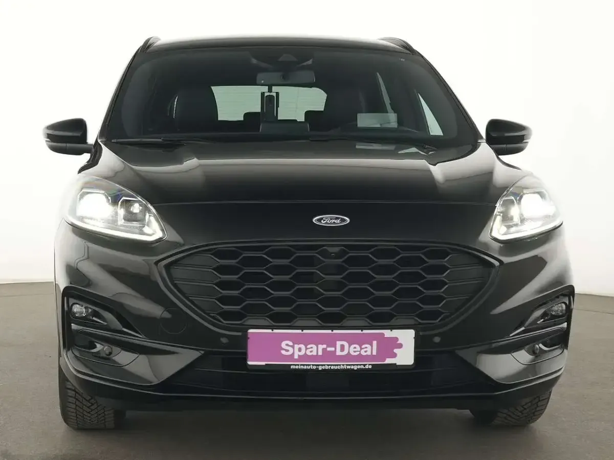 Gebraucht Ford Kuga ST-Line X 150 PS (110 kW) 2021 Obsidian schwarz SUV