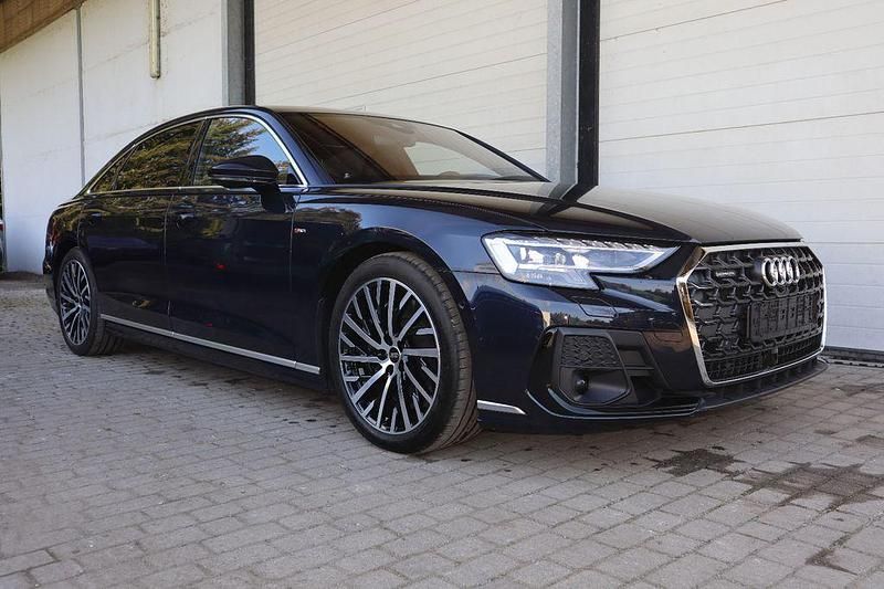 Blau Gebraucht 2023 Audi A8L S-Line Limousine | 82.700 € (Guter Preis) - Bild 1/4
