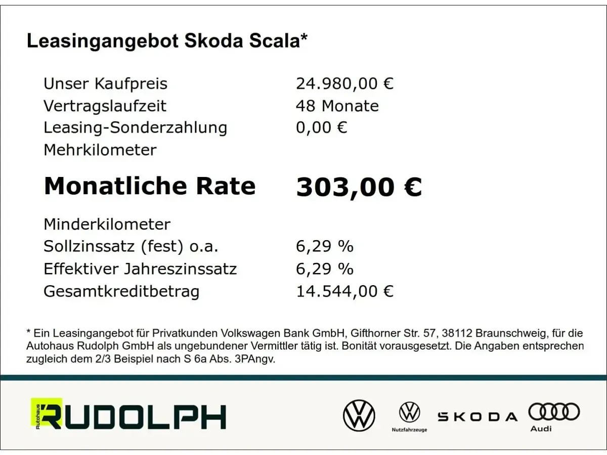 Gebraucht Skoda Scala Tour 116 PS (85 kW) 2026 Grau Kleinwagen