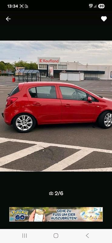 Second-hand Opel Corsa 80 CP (58 kW) 2008 Roșu Hatchback