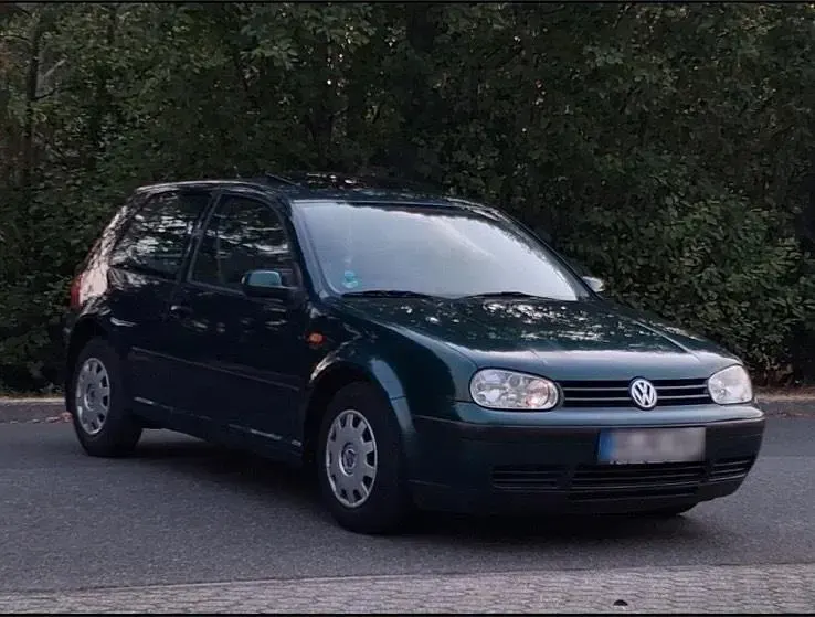 Gebraucht VW Golf III Basis 75 PS (55 kW) 1998 Grün Kleinwagen