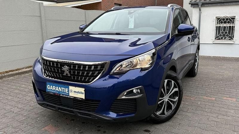 Blau Gebraucht 2018 Peugeot 3008 GT-line SUV | 11.990 € (Guter Preis) - Bild 1/4