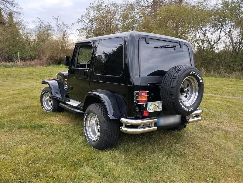 Second-hand Jeep Wrangler 1994 Negru SUV