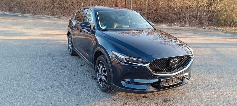 Blau Gebraucht 2018 Mazda CX-5 Sports-Line SUV | 17.800 € (Guter Preis) - Bild 1/4