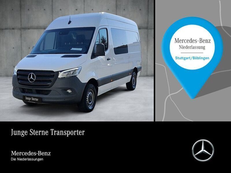 Weiß Gebraucht 2022 Mercedes Sprinter Van | 34.498 € (Fairer Preis) - Bild 1/4