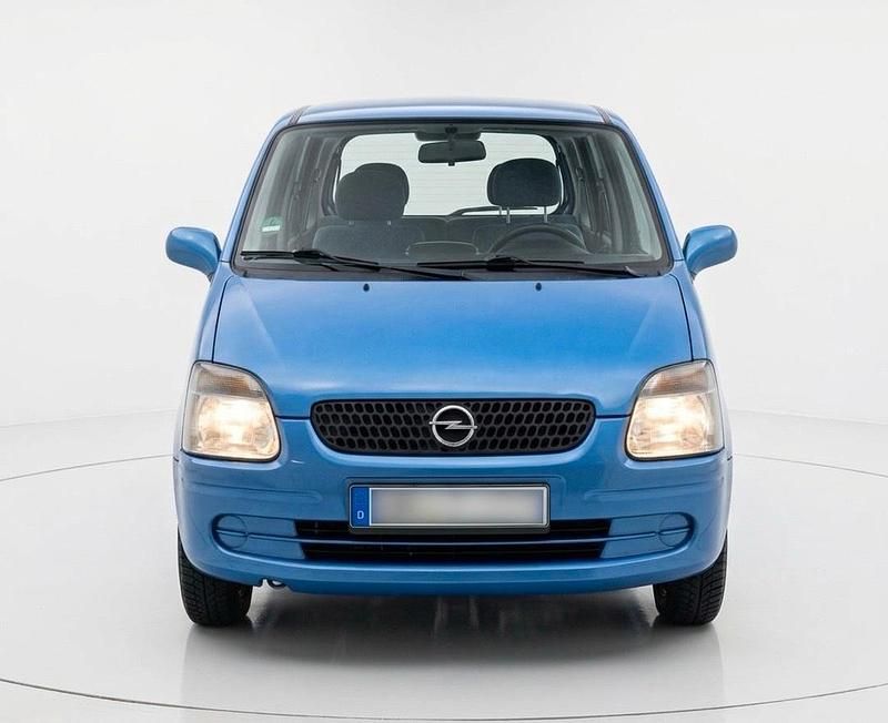 Gebraucht Opel Agila 75 PS (55 kW) 2001 Blau Van / Kleinbus