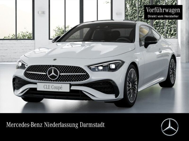 Weiß Gebraucht 2024 Mercedes CLE300 AMG Coupé | 67.450 € (Teuer) - Bild 1/4