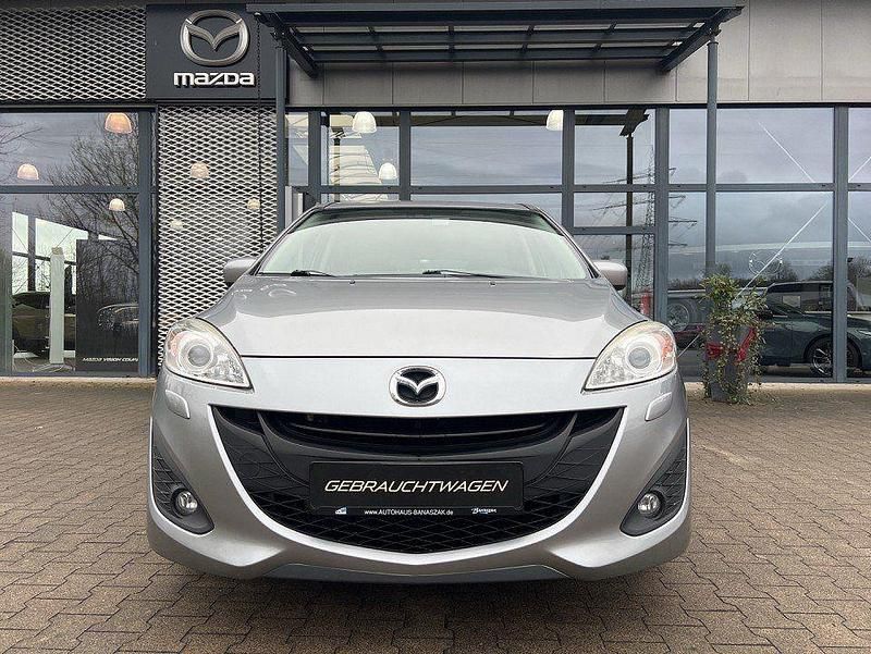 Gebraucht Mazda 5 Center-Line 150 PS (110 kW) 2011 Silber Van / Kleinbus