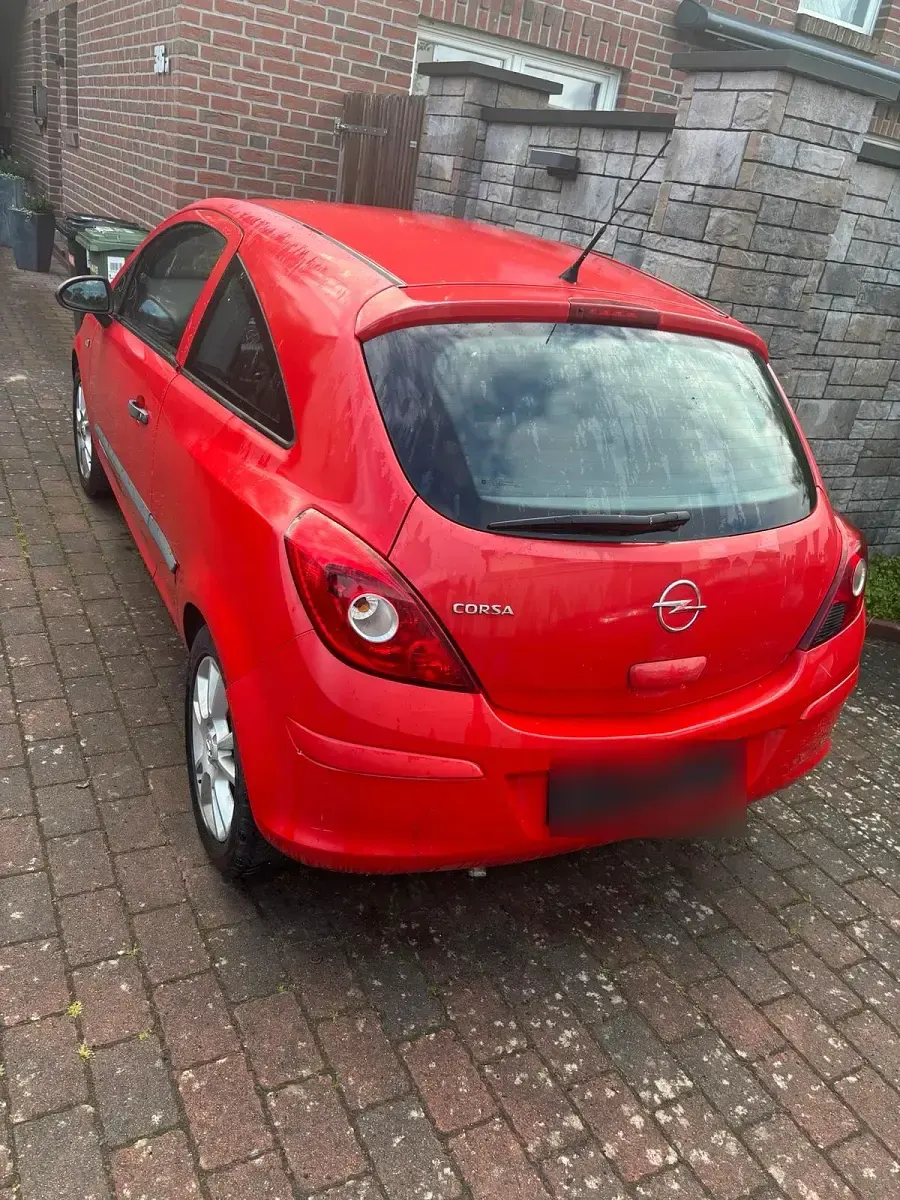 Gebraucht Opel Corsa 60 PS (44 kW) 2009 Rot Kleinwagen