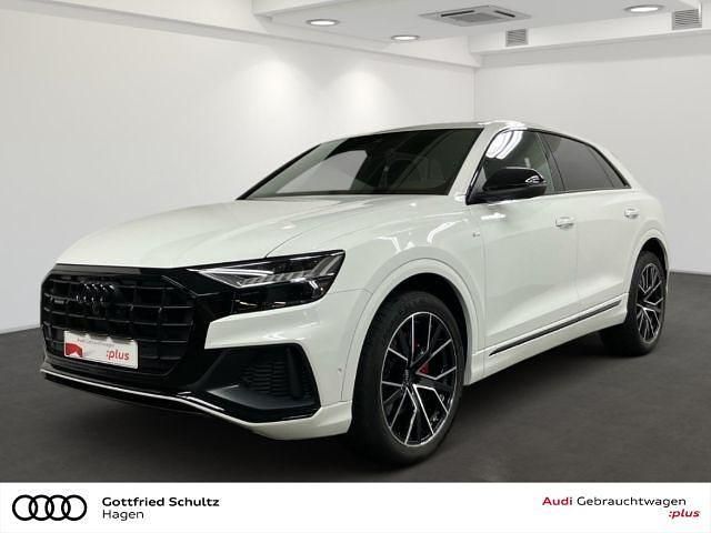 Weiss Gebraucht 2024 Audi Q8 S-Line SUV | 79.810 € (Teuer) - Bild 1/3