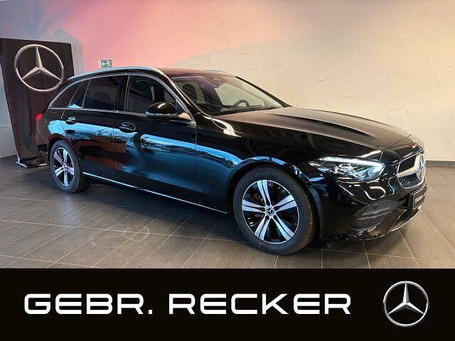 Lack obsidianschwarz Gebraucht 2024 Mercedes C220 Avantgarde Kombi | 37.450 € (Fairer Preis) - Bild 1/4