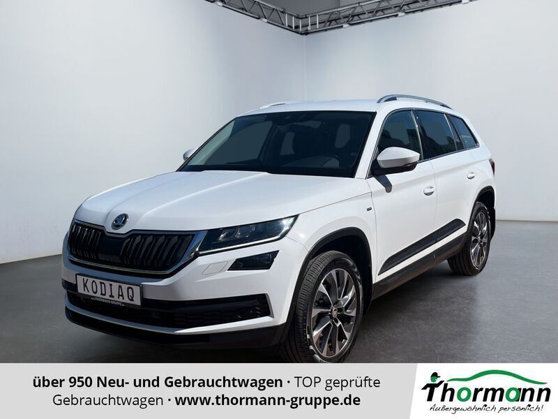 Moonweiss Gebraucht 2020 Skoda Kodiaq Drive SUV | 32.030 € (Teuer) - Bild 1/4