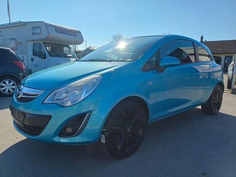 Gebraucht Opel Corsa 87 PS (63 kW) 2011 Blau Kleinwagen
