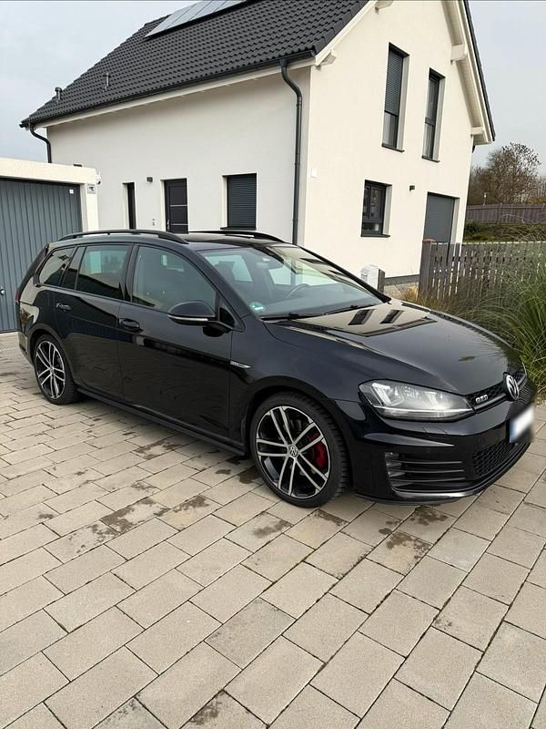 Gebraucht VW Golf VII GTD 184 PS (135 kW) 2016 Schwarz Kombi