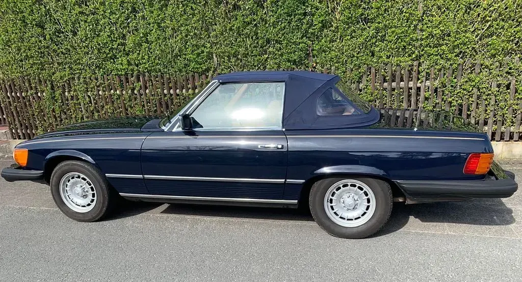 Gebraucht Mercedes SL450 218 PS (160 kW) 1979 Blau Cabrio