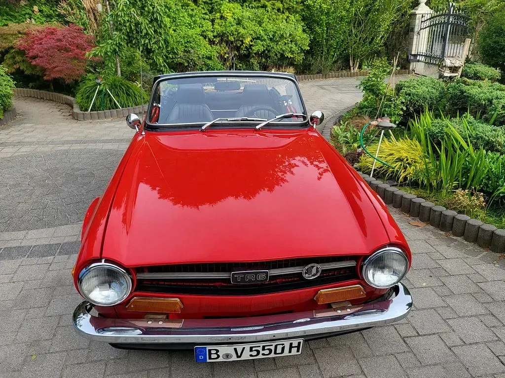 Gebraucht Triumph TR6 95 PS (69 kW) 1971 Rot Cabrio