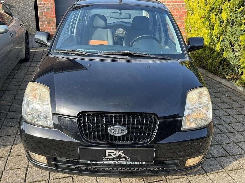 Gebraucht Kia Picanto EX 65 PS (47 kW) 2004 Galaxyschwarz Kleinwagen