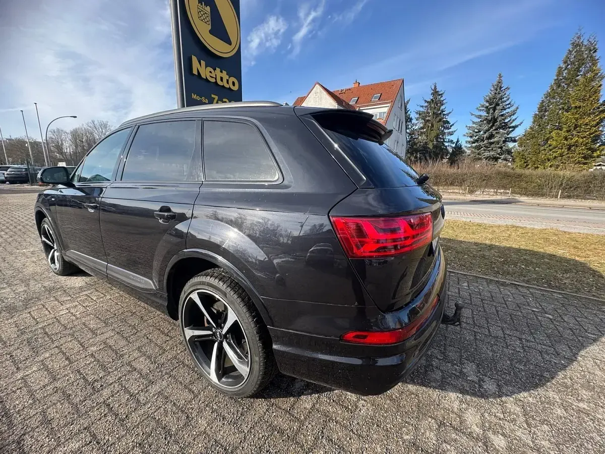 Gebraucht Audi Q7 S-Line 2017 Schwarz SUV