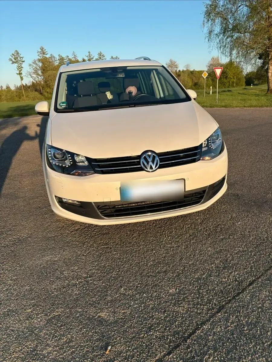 Usata VW Sharan 140 CV (102 kW) 2013 Bianco Monovolume