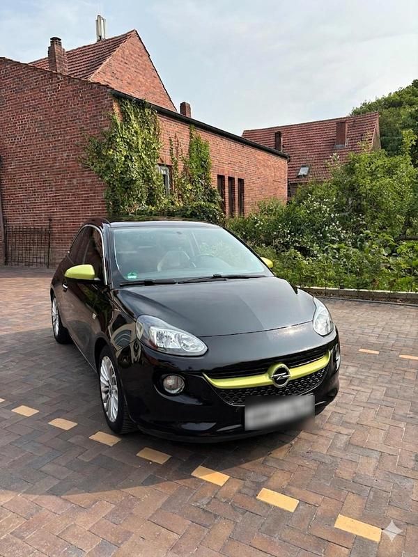 Gebraucht Opel Adam Glam 101 PS (74 kW) 2017 Schwarz Kleinwagen