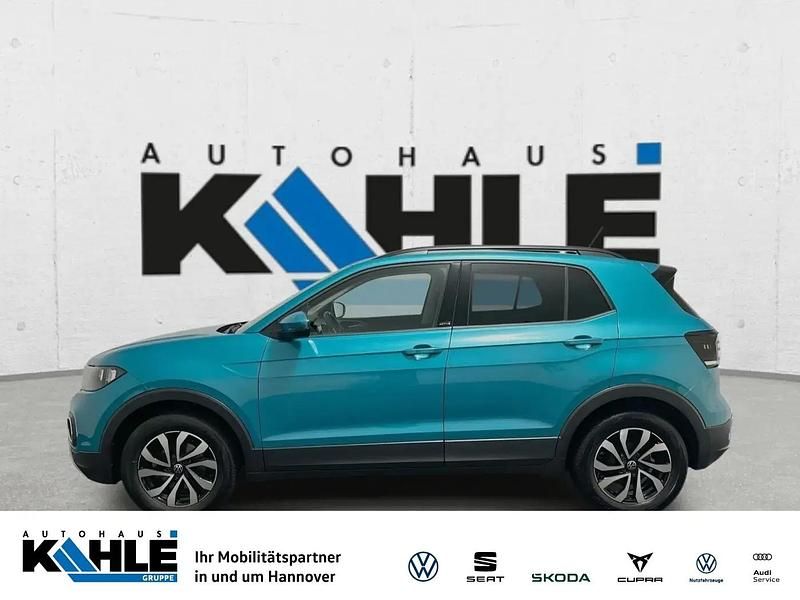 Gebraucht VW T-Cross Active 95 PS (69 kW) 2022 Makenatürkis metallic SUV