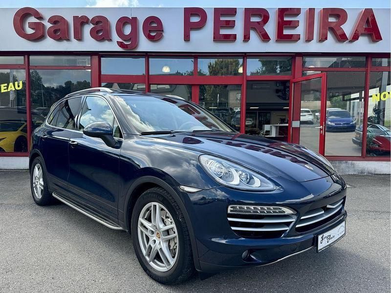 Blau Gebraucht 2010 Porsche Cayenne S E-Hybrid SUV | 22.900 € - Bild 1/4