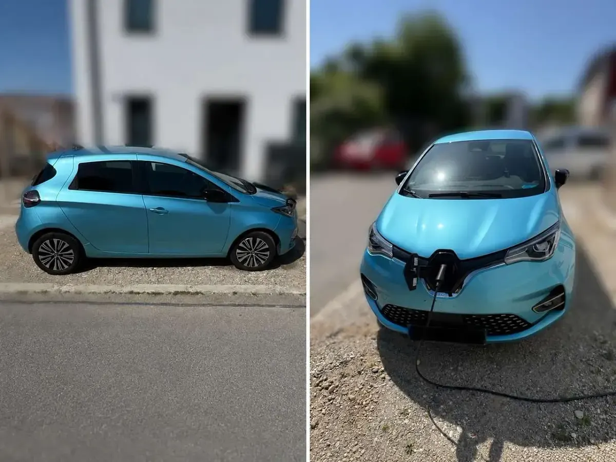 Gebraucht Renault Zoe Evolution 100 kW (136 PS) 2023 Blau Kleinwagen