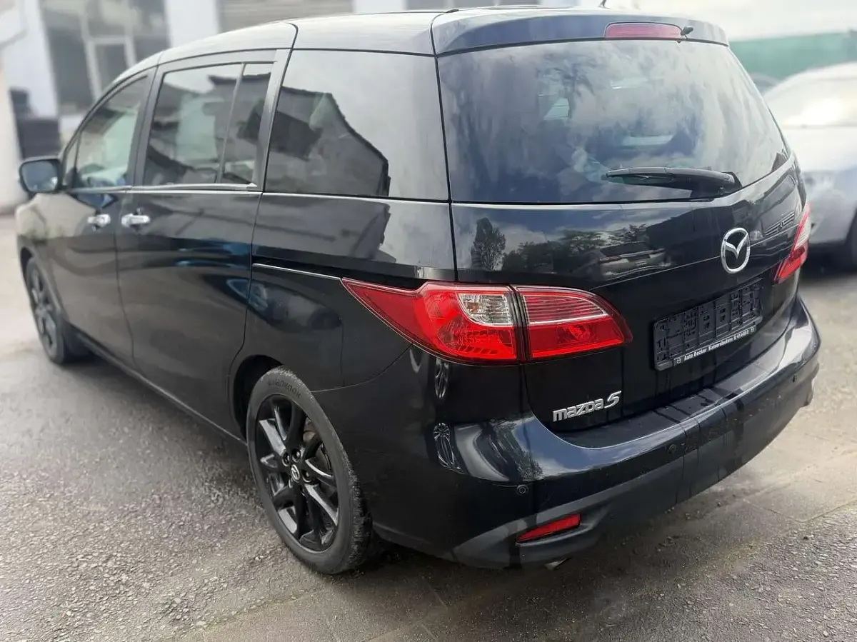 Gebraucht Mazda 5 Sendo 116 PS (85 kW) 2015 Onyxschwarz metallic Van / Kleinbus