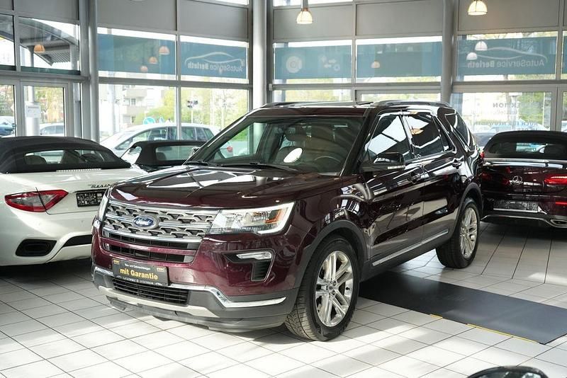 Gebraucht Ford Explorer XLT 294 PS (216 kW) 2018 Weinrot SUV