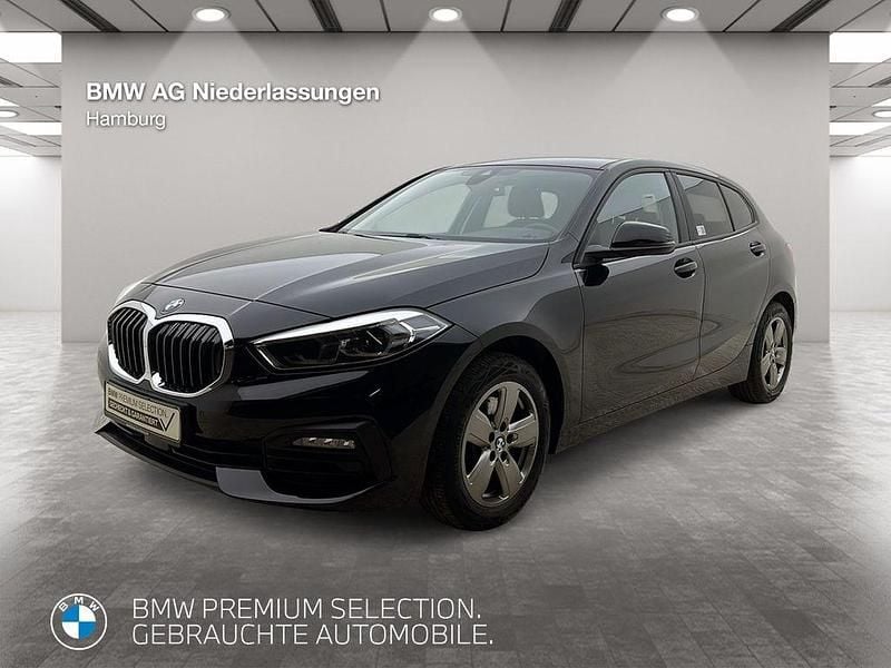 Schwarz Gebraucht 2022 BMW 118 Advantage Kleinwagen | 18.735 € (Guter Preis) - Bild 1/4