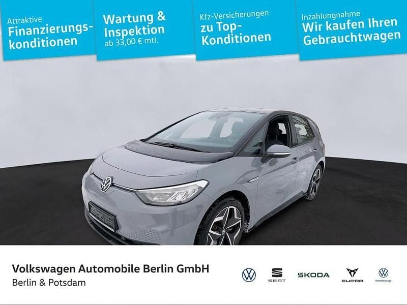 Grau Gebraucht 2020 VW ID.3 Pro Performance Kleinwagen | 19.330 € (Guter Preis) - Bild 1/4