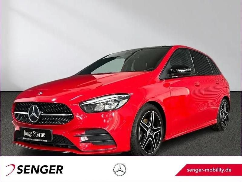 Rot Gebraucht 2019 Mercedes B200 AMG line Van / Kleinbus | 22.970 € (Fairer Preis) - Bild 1/1