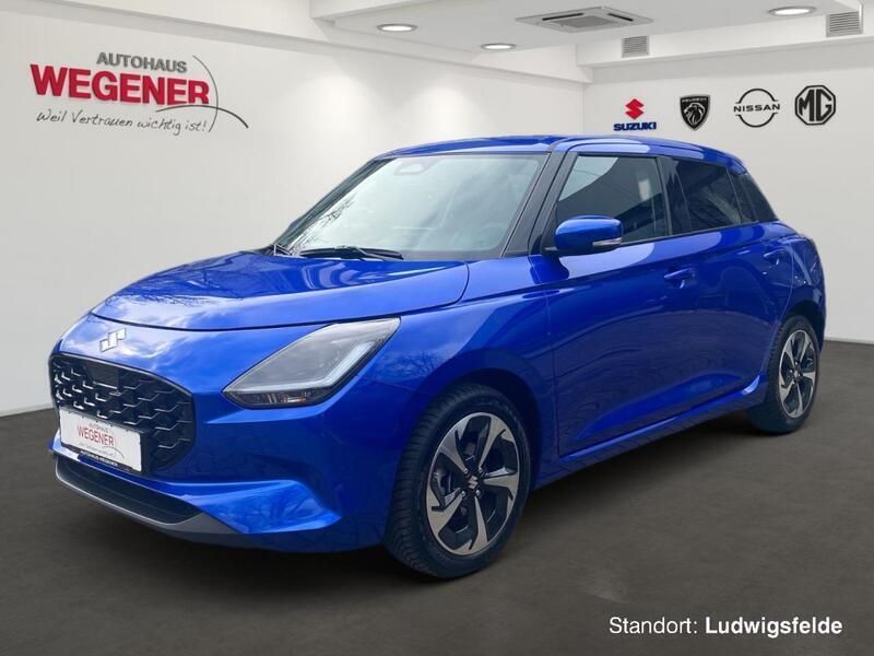 Blau Gebraucht 2024 Suzuki Swift Club Kleinwagen | 17.495 € (Fairer Preis) - Bild 1/3