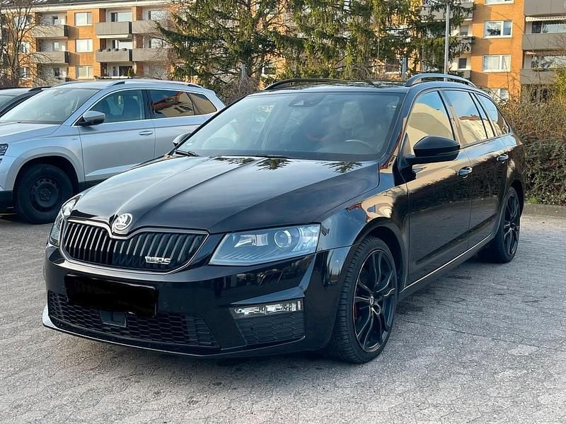 Gebraucht Skoda Octavia RS 184 PS (135 kW) 2017 Schwarz Kombi