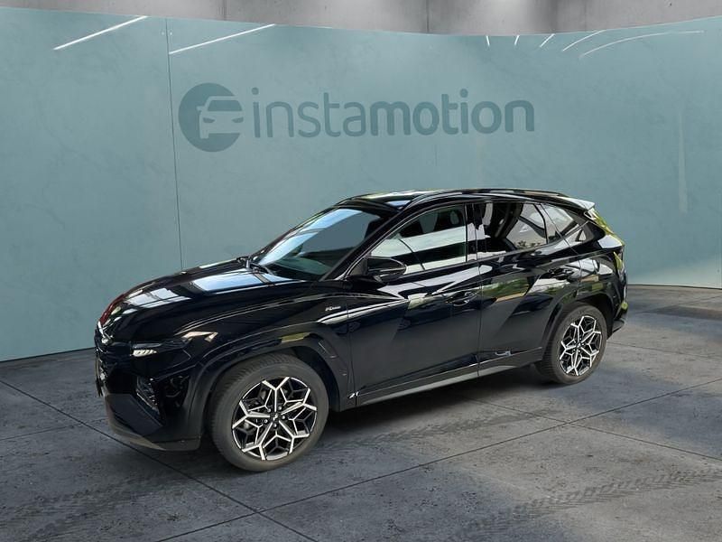 Schwarz Gebraucht 2023 Hyundai Tucson N Line SUV | 36.899 € (Teuer) - Bild 1/4