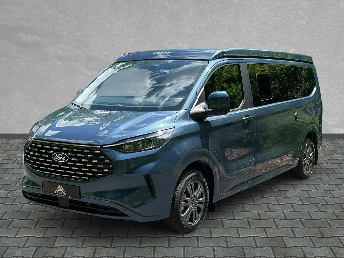 Neu Ford Tourneo Custom Nugget 170 PS (125 kW) 2026 Chrome blue metallic Van