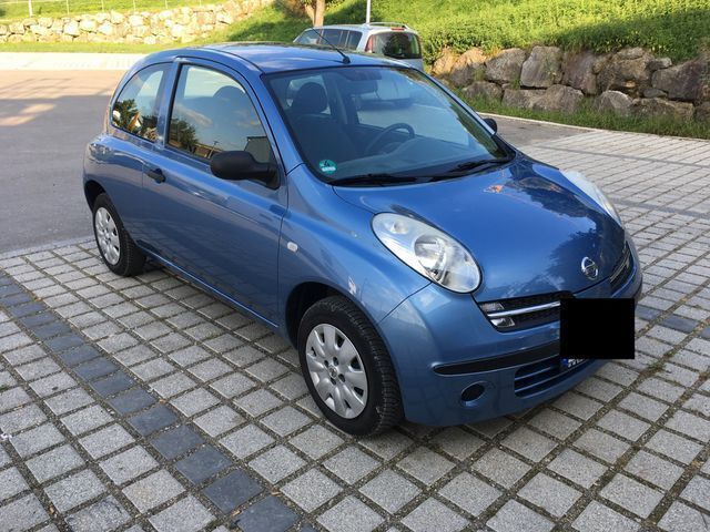 Gebraucht Nissan Micra 88 PS (64 kW) 2006 Blau Kleinwagen
