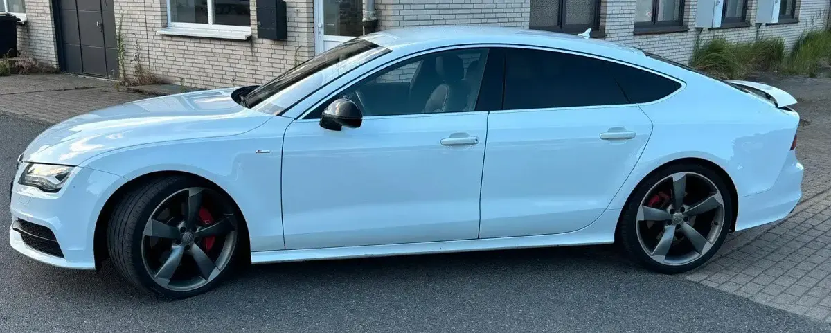 Gebraucht Audi A7 Sportback S-Line 313 PS (230 kW) 2014 Weiß Kleinwagen