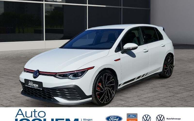 Weiss Gebraucht 2023 VW Golf VIII GTI Clubsport Limousine | 34.344 € (Fairer Preis) - Bild 1/4