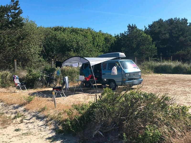 Usado VW Multivan 69 HP (50 kW) 1988 Azul Monovolume