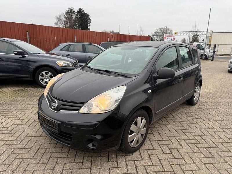 Gebraucht Nissan Note Visia 88 PS (64 kW) 2010 Schwarz Kleinwagen